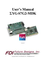 FDI SYG-S7G2-MDK User Manual preview