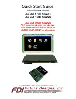 Preview for 1 page of FDI UEZGUI-1788-43WQR Quick Start Manual