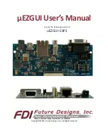 FDI uEZGUI-EXP1 User Manual preview