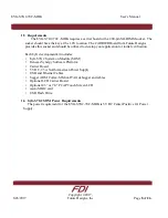 Preview for 8 page of FDI ?YG-S7G2-70C-MDK User Manual