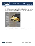 Preview for 9 page of FDS FD090CV Installation And Operation Manual