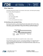 Предварительный просмотр 5 страницы FDS FD102ARM Installation And Operation Manual