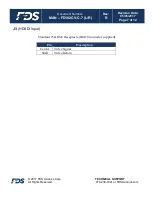 Preview for 7 page of FDS FD102CV-C-7-L Installation And Operation Manual