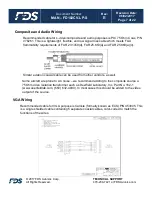 Preview for 7 page of FDS FD102CV-LP-S Installation And Operation Manual