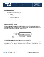 Preview for 5 page of FDS FD215CV-C-6 Installation And Operation Manual