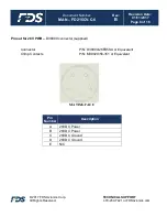 Preview for 8 page of FDS FD215CV-C-6 Installation And Operation Manual