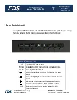 Preview for 13 page of FDS FD215CV-C-6 Installation And Operation Manual