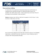 Preview for 9 page of FDS FD320CV Installation And Operation Manual