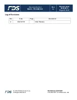 Preview for 20 page of FDS FD320CV Installation And Operation Manual