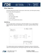 Preview for 5 page of FDS FD70ARM Installation And Operation Manual