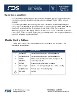 Preview for 8 page of FDS FD70ARM Installation And Operation Manual