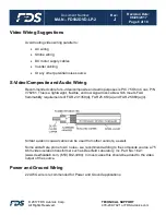 Preview for 6 page of FDS FD932DVD-LP-2 Installation And Operation Manual