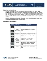 Preview for 12 page of FDS FD932DVD-LP-2 Installation And Operation Manual