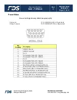 Preview for 11 page of FDS FDPMAID Series Installation And Operation Manual