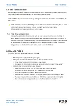 Preview for 8 page of FDS TBox-41 User Manual