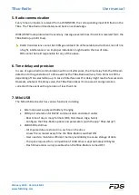 Preview for 6 page of FDS TBox-Radio User Manual