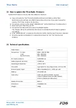 Preview for 9 page of FDS TBox-Radio User Manual