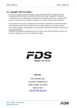 Preview for 10 page of FDS TBox-Radio User Manual