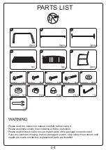 Предварительный просмотр 2 страницы FDW GB-MG127 Assembly Instruction