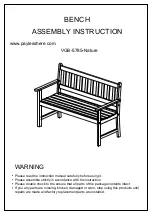 Preview for 1 page of FDW VGB-5785-Nature Assembly Instruction