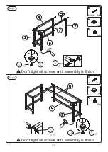 Preview for 3 page of FDW YD-CD1685 Assembly Instruction