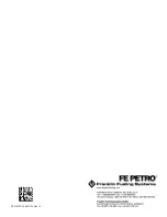 Preview for 26 page of FE PETRO EcoVFC Installation And Owner'S Manual