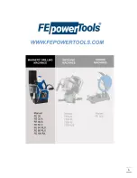 FE Powertools FE 30 Manual preview