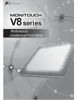 Preview for 1 page of FE MONITOUCH V8 SERIES Reference: Additional Functions