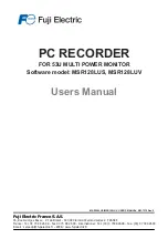 FE MSR128LUS User Manual preview