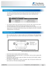 Предварительный просмотр 4 страницы FE P633A Series Applications Manual