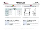 Preview for 7 page of FEAM SFDN Series Instructions For Use Manual