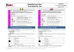 Preview for 10 page of FEAM SFDN Series Instructions For Use Manual