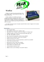 FEAR FX WavBox Manual preview