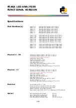 Предварительный просмотр 130 страницы Feasa 10-F User Manual