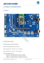 Предварительный просмотр 5 страницы Feasycom FSC-DB102 User Manual