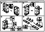 Предварительный просмотр 3 страницы feather & black Amelia Wardrobe Aassembly Instructions