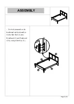 Preview for 3 page of feather & black Chawton Assembly Instructions