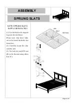 Preview for 4 page of feather & black Chawton Assembly Instructions