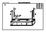 Preview for 3 page of feather & black Gatsby Console Table Assembly Instructions Manual