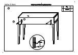 Preview for 5 page of feather & black Gatsby Console Table Assembly Instructions Manual