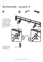 Предварительный просмотр 5 страницы feather & black Shamley Storage Bed Assembly Manual