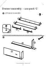 Preview for 9 page of feather & black Shamley Storage Bed Assembly Manual