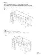 Preview for 4 page of feather&black Archie Cabin Bed Assembly Instructions