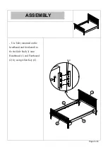 Предварительный просмотр 3 страницы feather&black Double Assembly Instructions