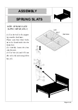 Предварительный просмотр 4 страницы feather&black Double Assembly Instructions