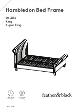 Preview for 1 page of feather&black Hambledon Bed Frame Double Quick Start Manual