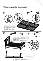 Preview for 6 page of feather&black Hambledon Bed Frame Double Quick Start Manual