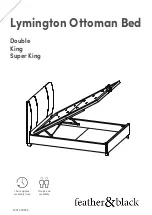 Preview for 1 page of feather&black Lymington Ottoman Bed Double Quick Start Manual