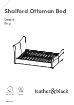 feather&black Shalford Ottoman Bed Double Quick Start Manual preview