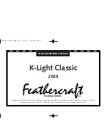 Feathercraft K-Light Classic 2008 User Manual preview